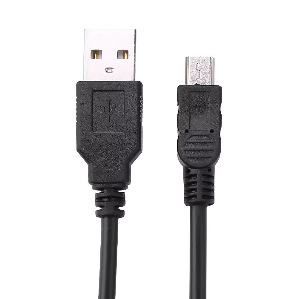 3M Mini USB Cable Power Supply Charge Wire W/Magnetic Ring USB Stable Safety Practical and Durability for Sony PS3 Gamepad