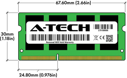 16GB (2X8Gb) DDR3/DDR3L 1333Mhz PC3L-10600 (PC3-10600) CL9 SODIMM 2Rx8 1.35V 204-Pin Non-Ecc SO-DIMM Laptop, Notebook RAM Memory Modules
